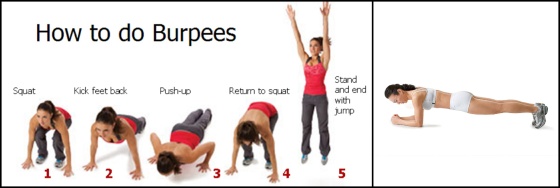 Burpees & Holds